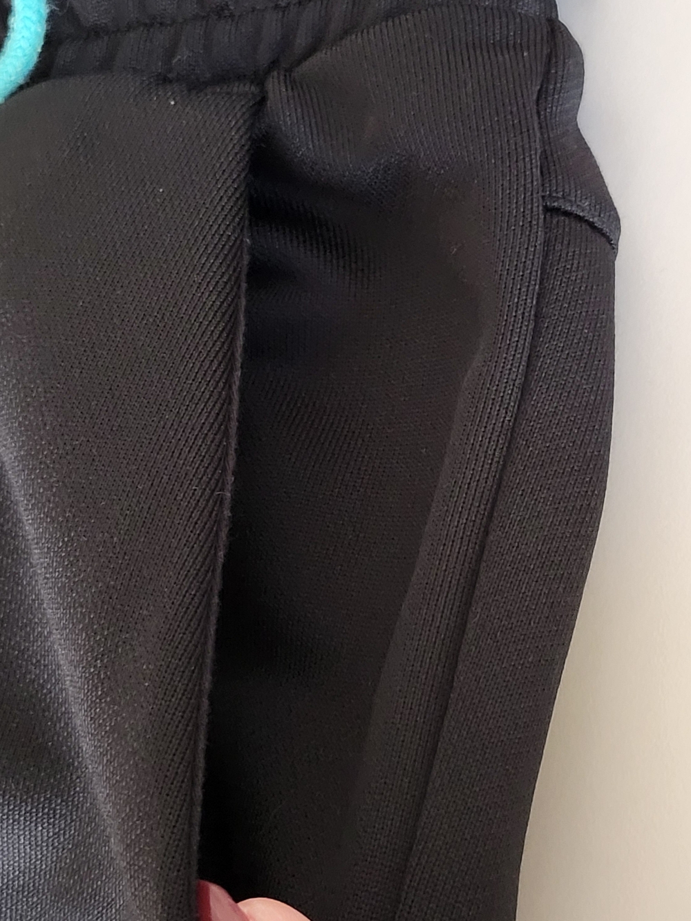 PUMA x Rhude Traxedo Track Pants Black Teal Drawstring Size M Heavyweight 2020 - Picture 7 of 12